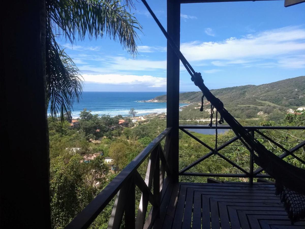 Villa La Roca House Praia do Rosa Esterno foto