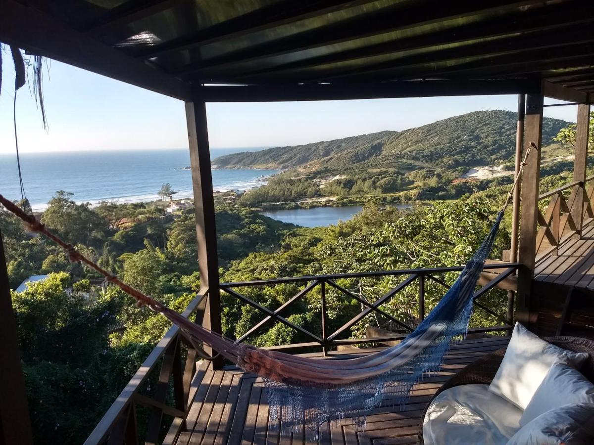 Villa La Roca House Praia do Rosa Esterno foto